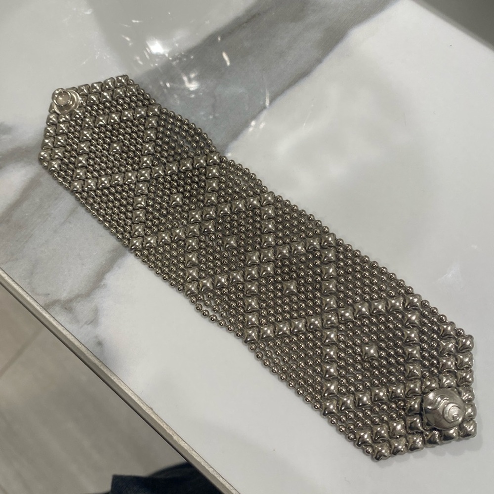 SG Liquid Metal Mesh Bracelet Silver